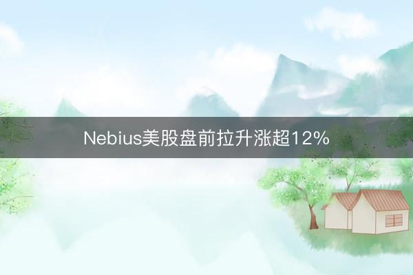 Nebius美股盘前拉升涨超12%